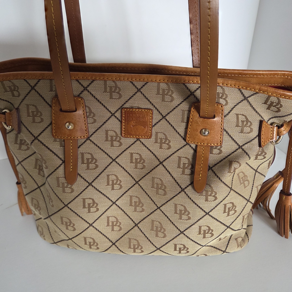 Dooney & Bourke Tan and Brown Women's Tote Bag